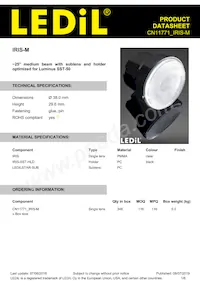 CN11771_IRIS-M Datasheet Copertura