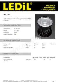 CN13145_MIRA-W Datasheet Cover