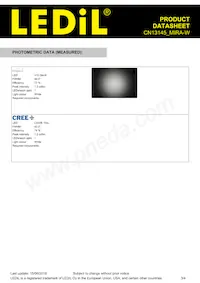 CN13145_MIRA-W Datasheet Pagina 3