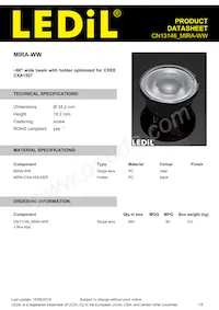 CN13146_MIRA-WW Datasheet Cover