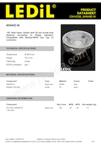 CN14238_WINNIE-W Datasheet Copertura