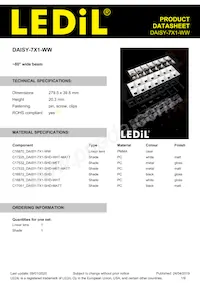 CN16873_DAISY-7X1-WW Datasheet Copertura