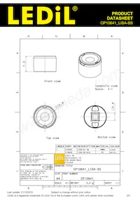 CP10641_LISA-SS Datasheet Page 2