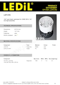 CP11631_LXP3-RS Datenblatt Cover