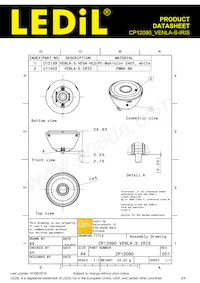 CP12090_VENLA-S-IRIS Datasheet Page 2