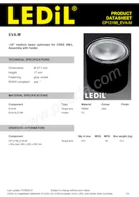 CP12198_EVA-M Datasheet Copertura