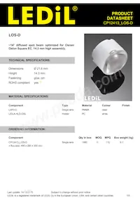 CP12413_LOS-D Datasheet Cover