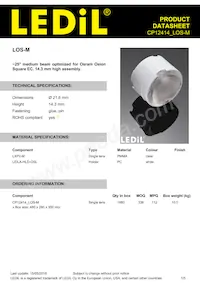 CP12414_LOS-M Datasheet Cover