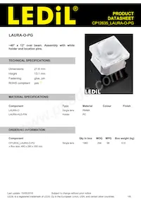 CP12635_LAURA-O-PG Datenblatt Cover