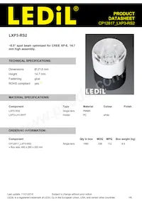 CP12817_LXP3-RS2 Datasheet Copertura