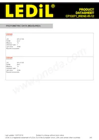 CP13071_IRENE-IR-12 Datasheet Page 3