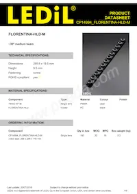 CP14994_FLORENTINA-HLD-M Datasheet Copertura