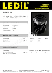 CP15774_CARMEN-S-C數據表 封面