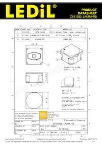 CX11352_LAURA-RS Datasheet Pagina 2