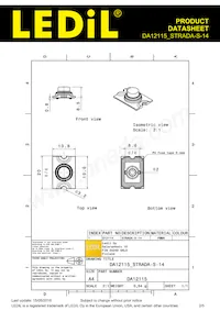 DA12115_STRADA-S-14 Datasheet Pagina 2