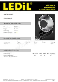 F13325_ANGELINA-S Datasheet Copertura
