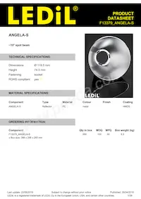 F13379_ANGELA-S Datasheet Copertura