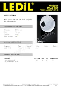 F13841_ANGELA-XW-B Datasheet Copertura