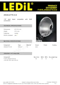 F14616_ANGELETTE-S-B Datasheet Copertura