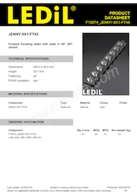 F15574_JENNY-8X1-FT45 Datasheet Copertura