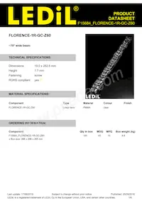 F15684_FLORENCE-1R-GC-Z60 Datasheet Cover