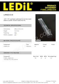 F15952_LINNEA-O-B Datasheet Copertura