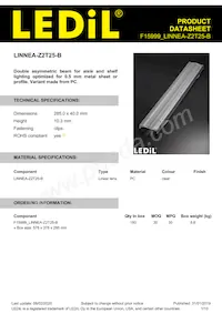 F15999_LINNEA-Z2T25-B Datasheet Cover