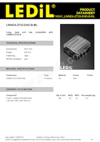 F16341_LINNEA-ZT25-END-B-ML Datasheet Copertura