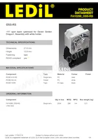 FA10299_OSS-RS Datasheet Copertura