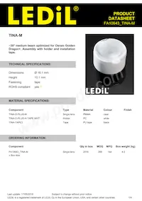 FA10643_TINA-M Datasheet Copertura