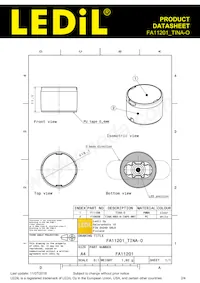 FA11201_TINA-O Datasheet Pagina 2