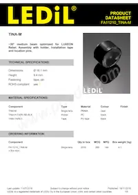 FA11210_TINA-M Datasheet Cover