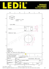 FCA10304_CRS-D Datasheet Page 2
