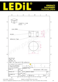 FCA10305_CRS-M Datasheet Page 2