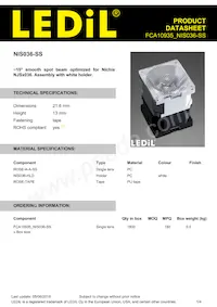 FCA10935_NIS036-SS Datasheet Cover