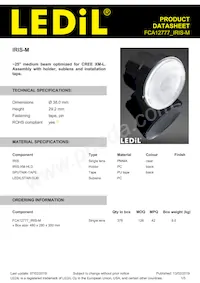 FCA12777_IRIS-M Datasheet Cover