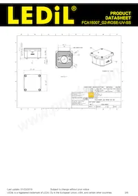 FCA15007_G2-ROSE-UV-SS Datasheet Pagina 2