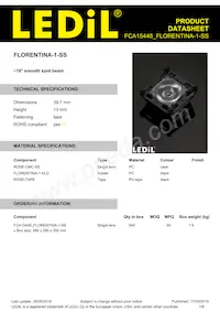 FCA15448_FLORENTINA-1-SS數據表 封面