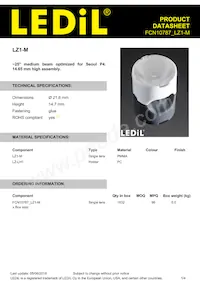 FCN10787_LZ1-M Datasheet Cover