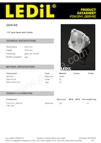 FCN13741_GERI-RZ Datasheet Cover