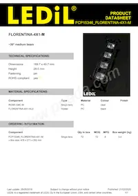 FCP15346_FLORENTINA-4X1-M Datasheet Copertura