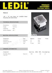 FCX10854_RES-O Datasheet Copertura