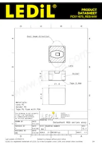 FCX11675_RES-WW Datasheet Page 2