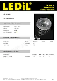 FN14828_OLIVIA-M Datasheet Cover