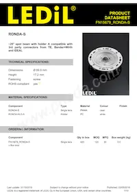 FN15679_RONDA-S 데이터 시트 표지