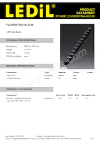 FP14997_FLORENTINA-HLD-W Datasheet Cover