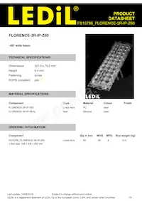 FS15786_FLORENCE-3R-IP-Z60 Datasheet Cover