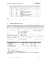 FTL410QD4C Datasheet Page 3