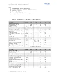 FTL410QD4C Datasheet Page 5