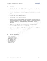 FTL410QD4C Datasheet Pagina 9